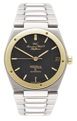 IWC Ingenieur SL Automatic Stainless Steel / Yellow Gold / Black / Bracelet IW3505-07
