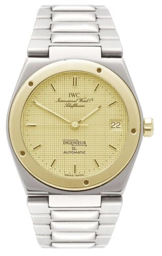 IWC Ingenieur SL Automatic Stainless Steel / Yellow Gold / Champagne / Bracelet IW3505-09
