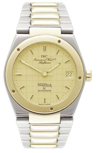 IWC Ingenieur SL Automatic Stainless Steel / Yellow Gold / Champagne / Bracelet IW3505-14