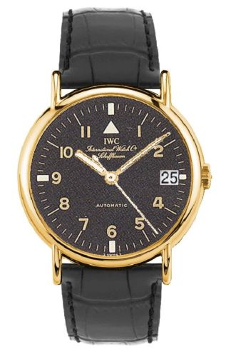 IWC Portofino Automatic Yellow Gold / Black - Pilot / Strap IW3513-03