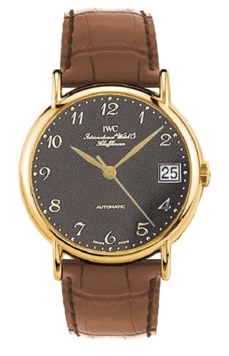 IWC Portofino Automatic Yellow Gold / Black - Breguet / Strap IW3513-09