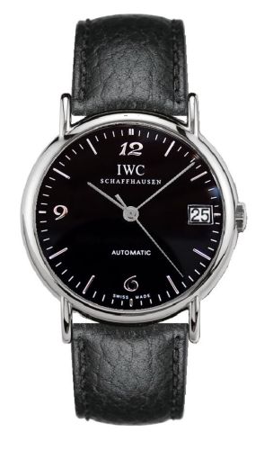 IWC Portofino Automatic Stainless Steel / Black - Breguet / Strap IW3513-42