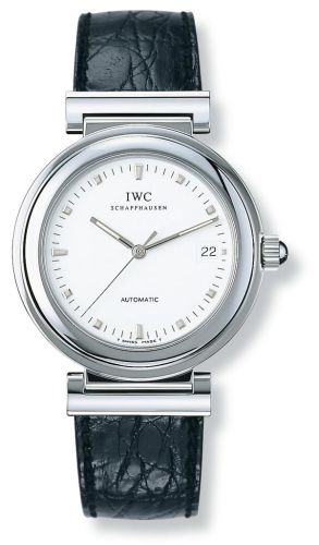 IWC Da Vinci SL Stainless Steel / White / Croco IW3528-07