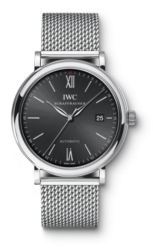 IWC Portofino Automatic Stainless Steel / Black / Milanese IW3565-06