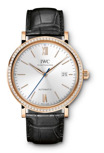 IWC Portofino Automatic Red Gold / Silver / Diamond IW3565-15
