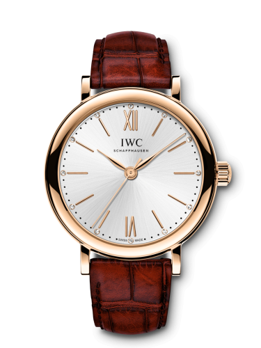 IWC Portofino 34 Rose Gold / Silver / Santoni IW3574-01