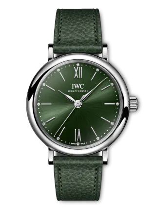 IWC Portofino 34 Stainless Steel / Green IW3574-12