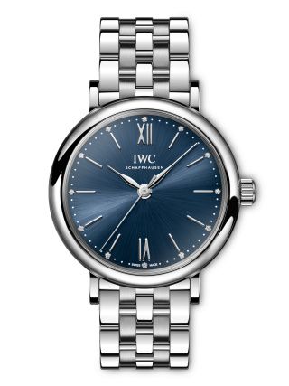 IWC Portofino 34 Stainless Steel / Blue / Bracelet IW3574-13
