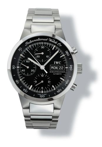 IWC GST Chronograph Automatic Stainless Steel / Black / German IW3707-06