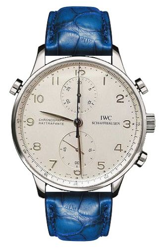 IWC Portuguese Chrono-Rattrapante White Gold / Silver IW3712-09