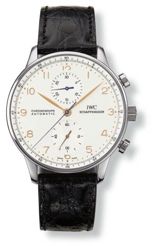 IWC Portuguese Chrono-Automatic Stainless Steel / Silver IW3714-01