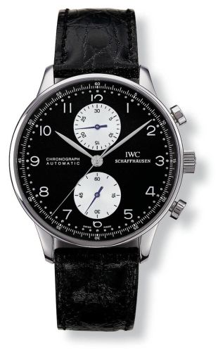 IWC Portuguese Chrono-Automatic Stainless Steel / Reverse Panda IW3714-04