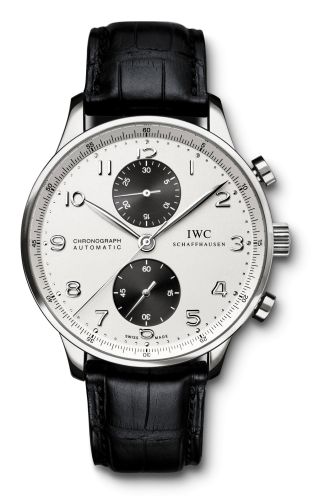 IWC Portuguese Chrono-Automatic Stainless Steel / Panda IW3714-11