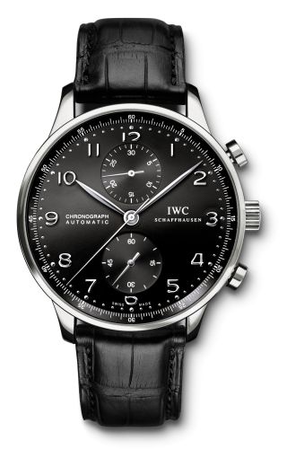 IWC Portuguese Chrono-Automatic White Gold / Black IW3714-13