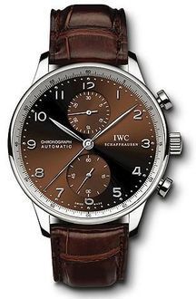 IWC Portuguese Chrono-Automatic Rose Gold / Watches of Switzerland IW3714-63