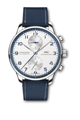 IWC Portuguese Chrono-Automatic Stainless Steel / Bucherer Blue IW3714-92