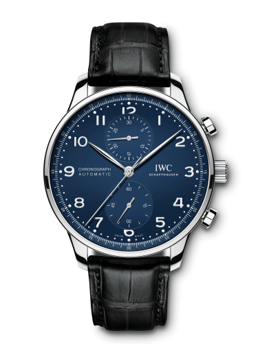 IWC Portugieser Chronograph "150 Years" Stainless Steel / Blue IW3716-01