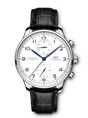 IWC Portugieser Chronograph "150 Years" Stainless Steel / White IW3716-02