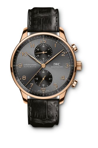 IWC Portugieser Chronograph Red Gold / Grey IW3716-10
