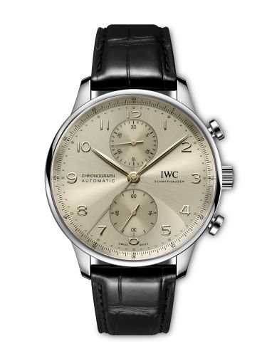 IWC Portugieser Chronograph Stainless Steel / Dune IW3716-24