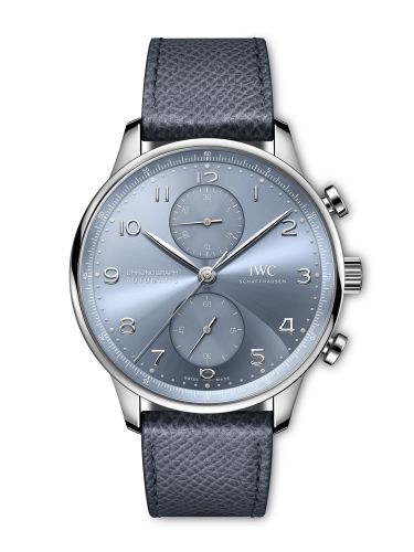IWC Portugieser Chronograph White Gold / Ice Blue IW3716-26