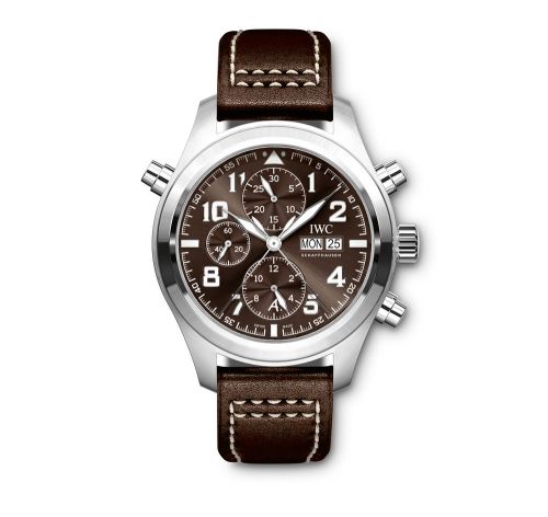 IWC Pilot's Watch Spitfire Double Chronograph Antoine de Saint Exupery IW3718-08