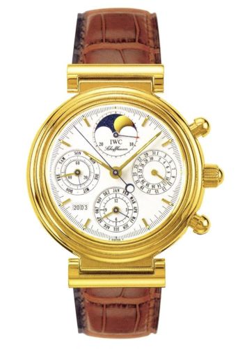IWC Da Vinci Perpetual Yellow Gold / White / Italian IW3750-02