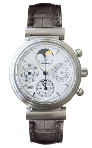 IWC Da Vinci Perpetual Stainless Steel / White / German IW3750-11