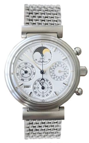 IWC Da Vinci Perpetual Stainless Steel / White / Italian / Bracelet IW3750-20