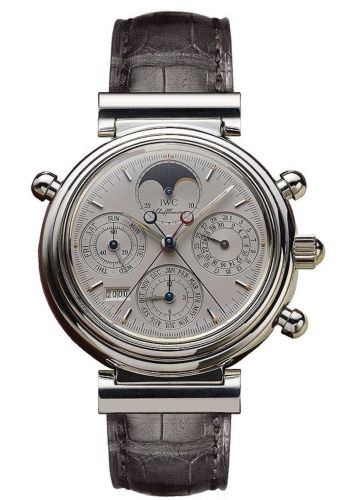 IWC Da Vinci Perpetual Rattrapante Platinum / Silver / English IW3751-03