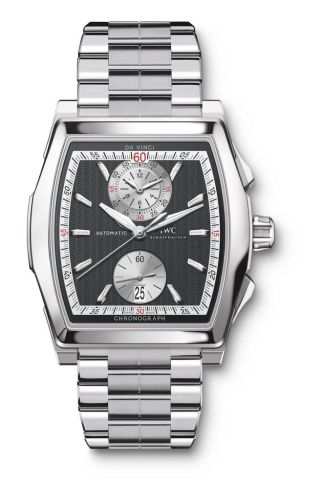 IWC Da Vinci Chronograph Stainless Steel / Black / Bracelet IW3764-14