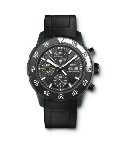 IWC Aquatimer Chronograph Stainless Steel / Black / Rubber / Galapagos Islands IW3767-05