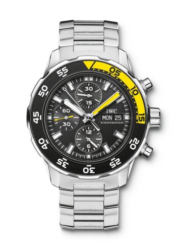 IWC Aquatimer Chronograph Stainless Steel / Black / Bracelet IW3767-08