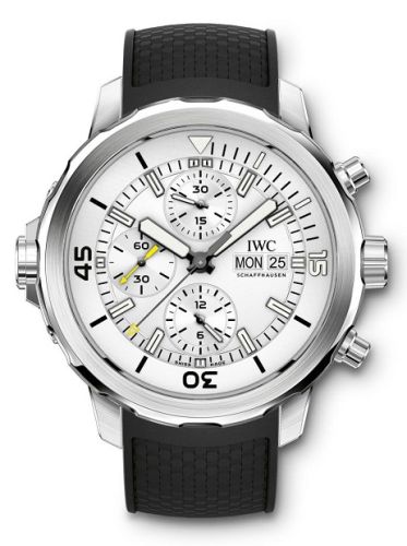 IWC Aquatimer Chronograph Stainless Steel / Silver / Rubber IW3768-01