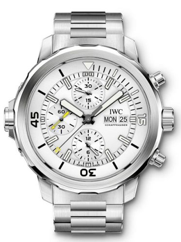 IWC Aquatimer Chronograph Stainless Steel / Silver / Bracelet IW3768-02