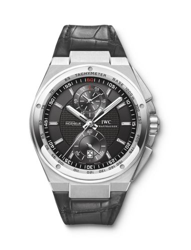 IWC Big Ingenieur Chronograph Stainless Steel / Black / Strap IW3784-06