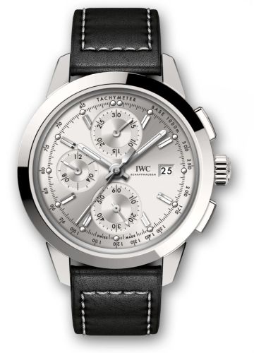 IWC Ingenieur Chronograph Custom Stainless Steel / Silver-Rhodium / Calf IW3808-AA
