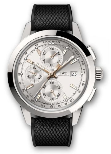 IWC Ingenieur Chronograph Custom Stainless Steel / Silver-Gold / Rubber IW3808-AK