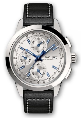 IWC Ingenieur Chronograph Custom Stainless Steel / Silver-Blue/ Calf IW3808-AO