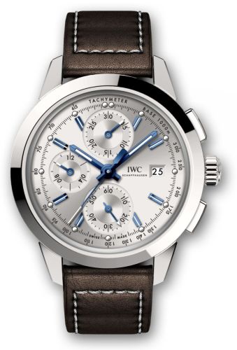 IWC Ingenieur Chronograph Custom Stainless Steel / Silver-Blue/ Calf IW3808-AP