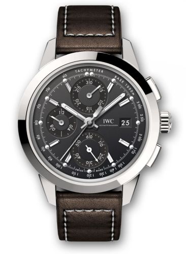 IWC Ingenieur Chronograph Custom Stainless Steel / Black-Rhodium / Calf IW3808-AV
