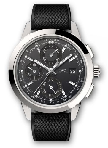 IWC Ingenieur Chronograph Custom Stainless Steel / Black-Rhodium / Rubber IW3808-AX