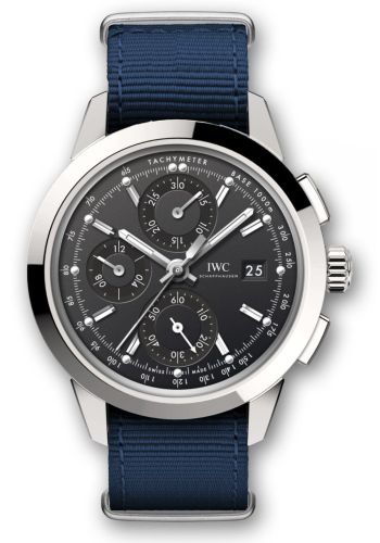 IWC Ingenieur Chronograph Custom Stainless Steel / Black-Rhodium / NATO IW3808-BA