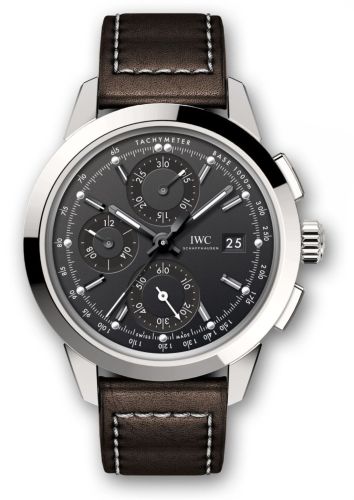 IWC Ingenieur Chronograph Custom Stainless Steel / Black-Black / Calf IW3808-BC