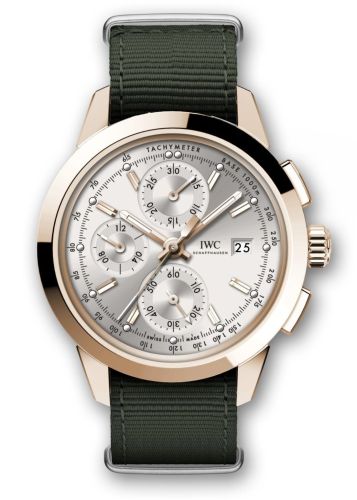 IWC Ingenieur Chronograph Custom Red Gold / Silver-Gold / Rubber IW3808-CV