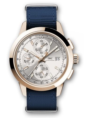 IWC Ingenieur Chronograph Custom Red Gold / Silver-Gold / Rubber IW3808-CW