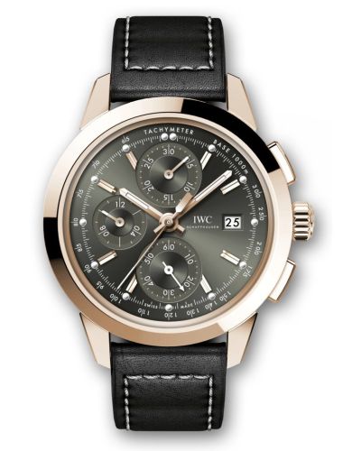 IWC Ingenieur Chronograph Custom Red Gold / Green-Gold / Calf IW3808-CX