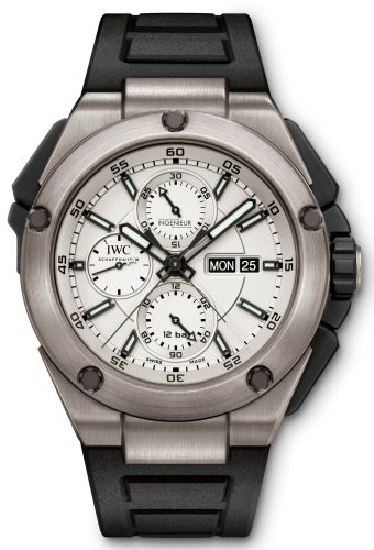 IWC Ingenieur Double Chronograph Titanium / Silver IW3865-01