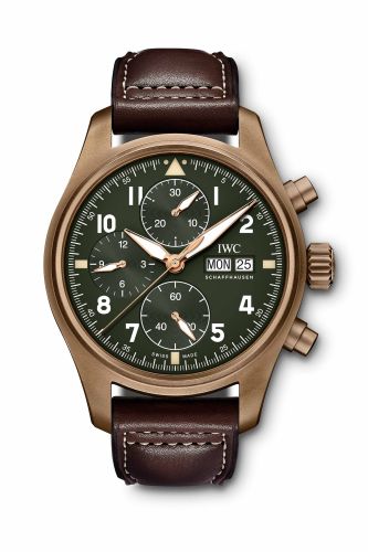 IWC Pilot's Watch Spitfire Chronograph Spitfire Bronze / Green IW3879-02