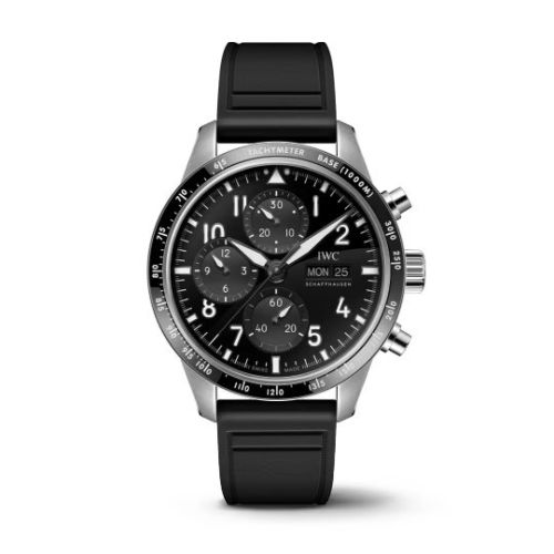 IWC Pilot's Watch Performance Chronograph Titanium / Black / Rubber IW3883-05